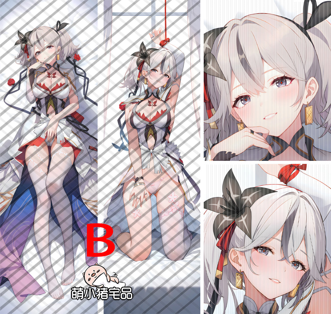 Wuthering Waves Camellya Anime Dakimakura Pillow Cover image 0