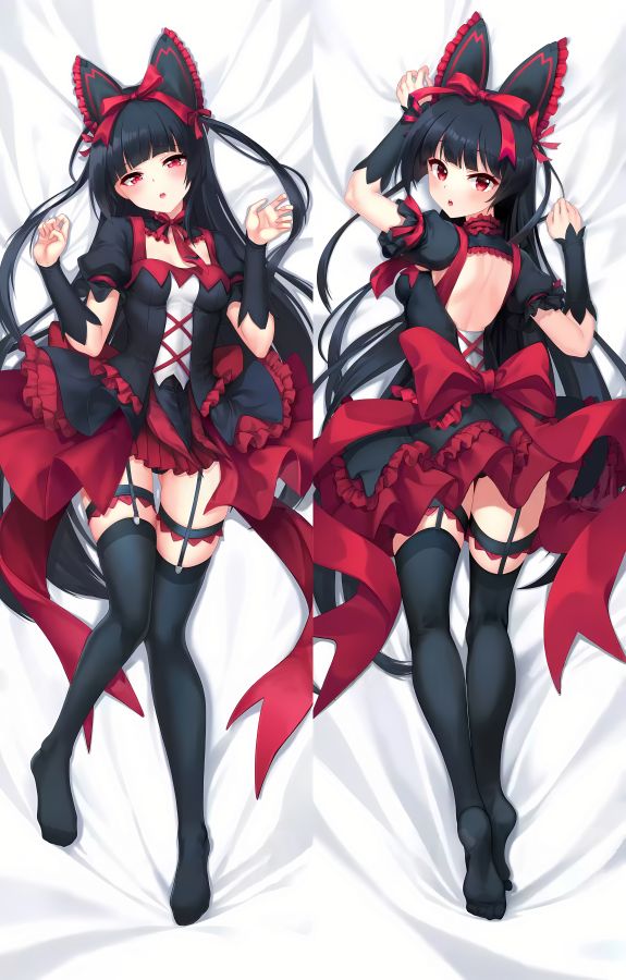 Gate: Where the JSDF Fought Rori Makyuri Anime Dakimakura Body Pillow Cover image 0