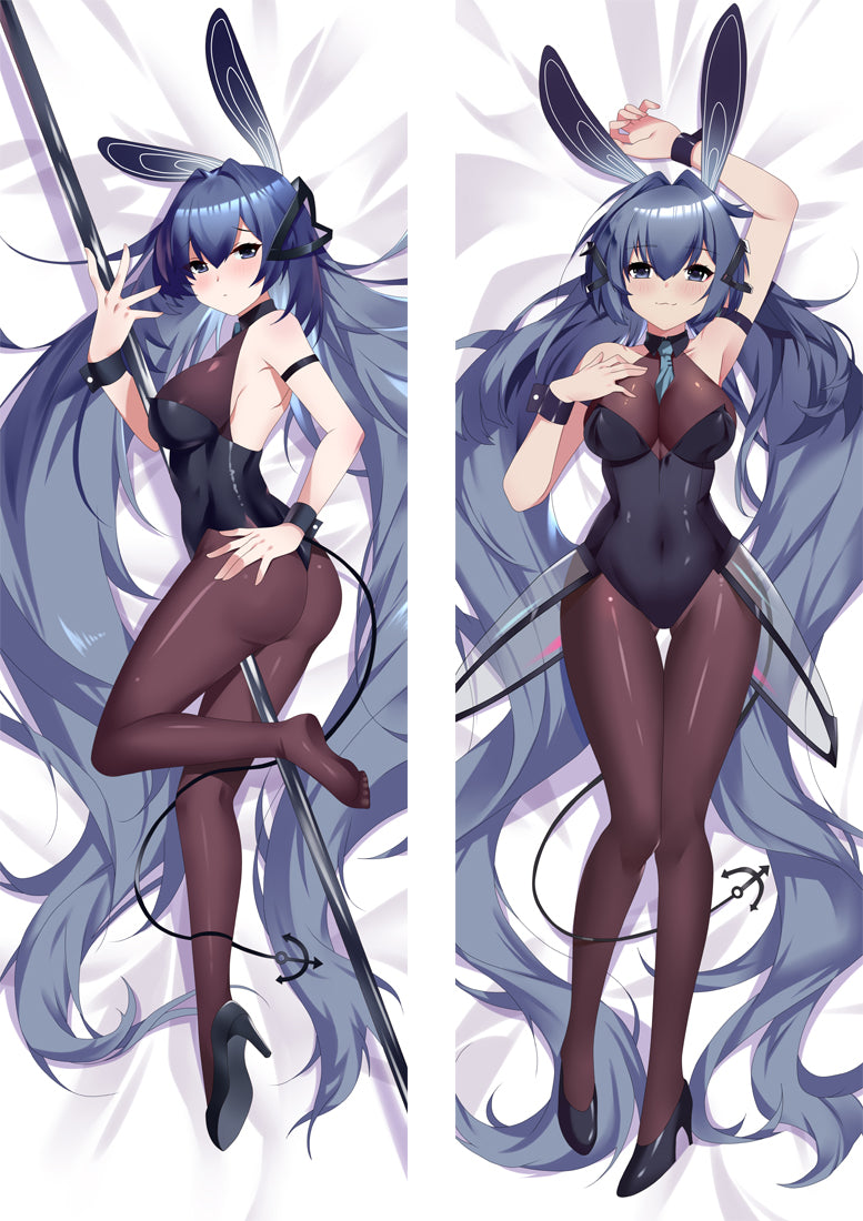 Azur Lane NEW JERSEY Anime Body Pillow Cover image 0