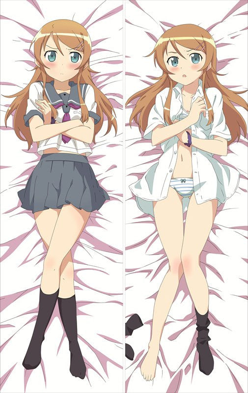 New Oreimo Japanese Anime Dakimakura Pillow Cover image 0