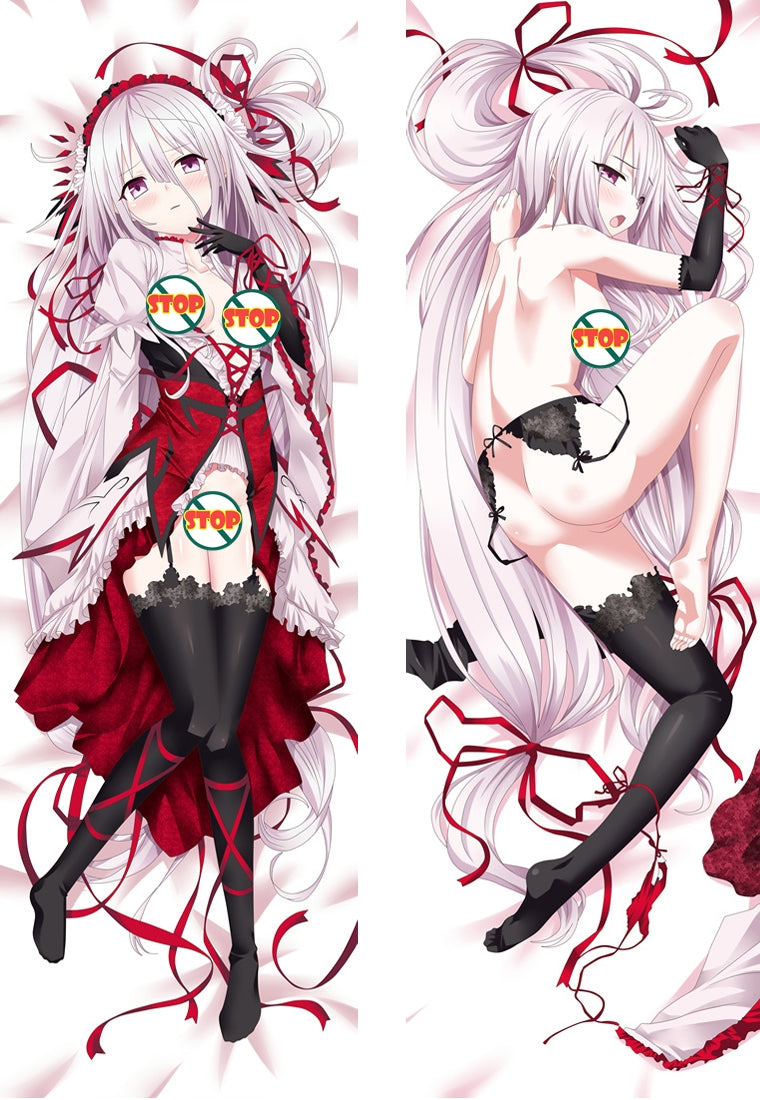 Gothic Delusion Reimia Anime Dakimakura Pillow Cover image 0