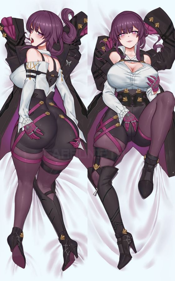 Honkai: Star Rail Kafka Anime Dakimakura Girl Body Pillow Cover image 0