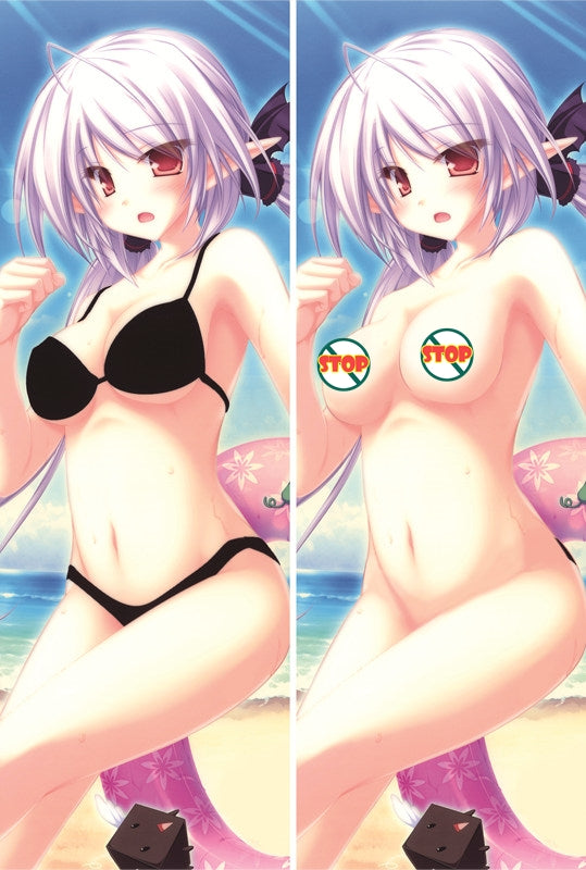Suzukaze no Melt -Where wishes are drawn to each ot - Suzuher- Anime Dakimakura Waifu Pillow Case image 0