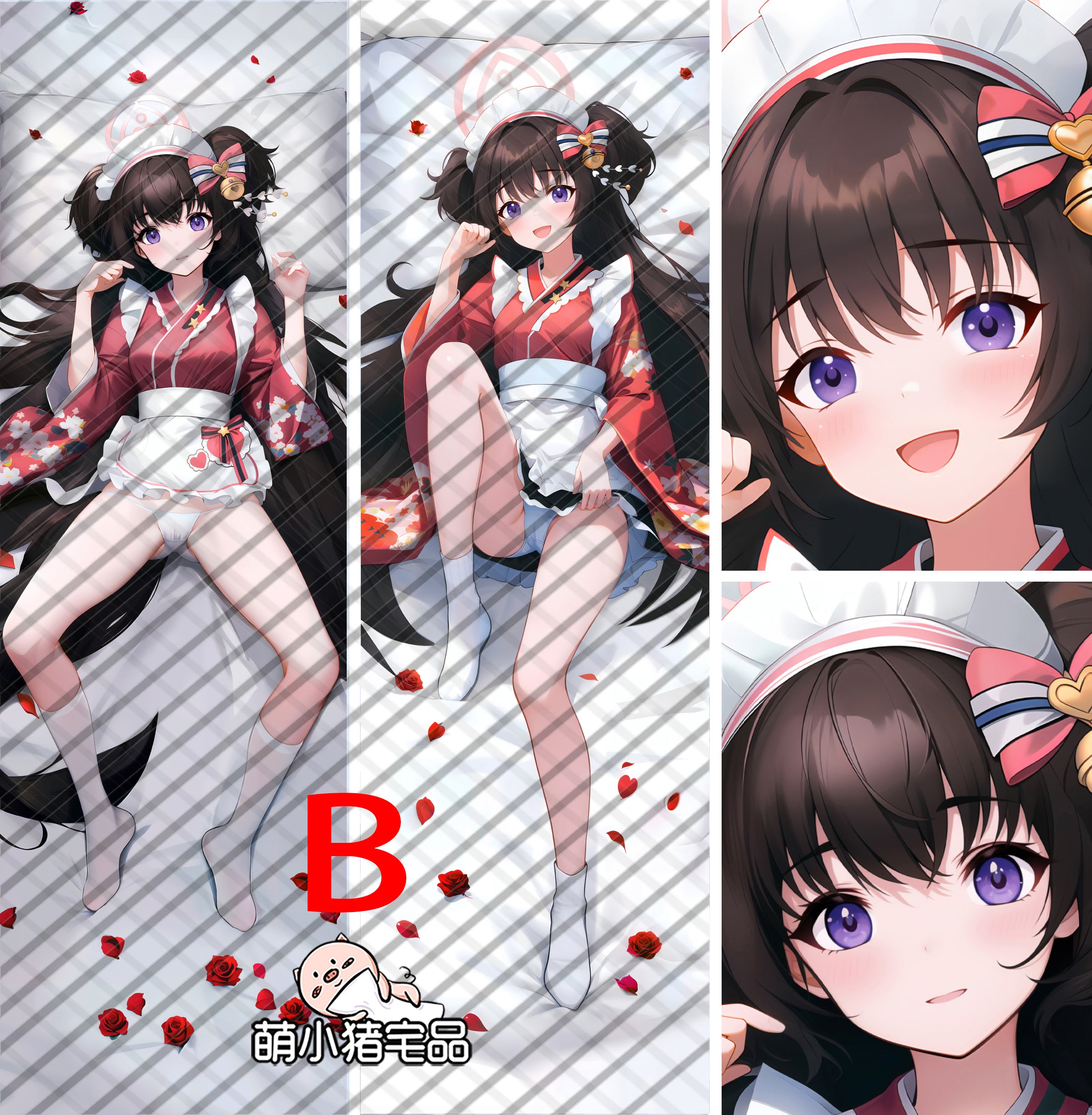 Blue Archive Kawawa Shizuko Anime Dakimakura Pillow Cover image 0