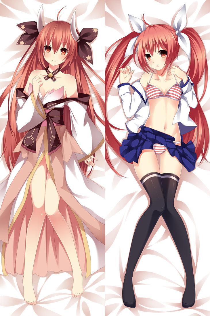 Date A Live Efreet Anime Dakimakura Pillow Cover image 0