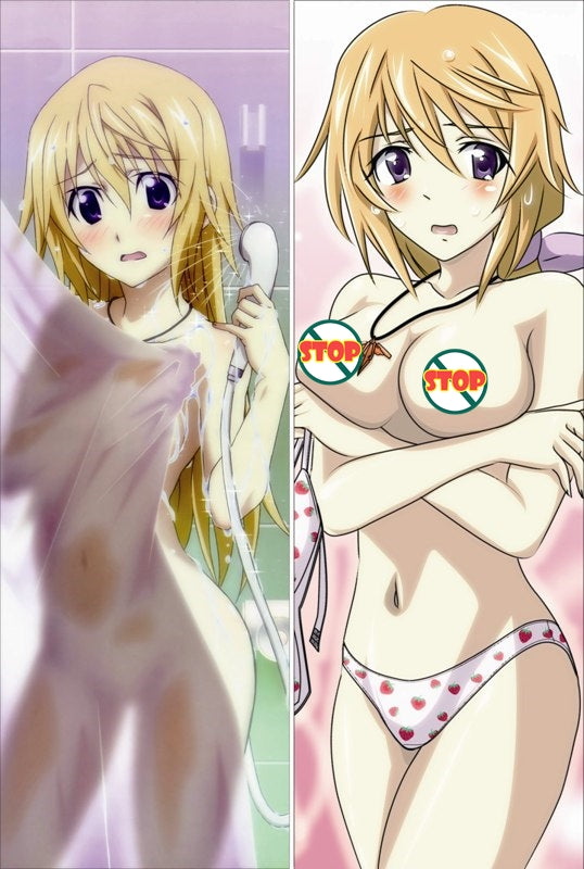Infinite Stratos Charlotte Dunois Anime Dakimakura Body Pillow Cover image 0