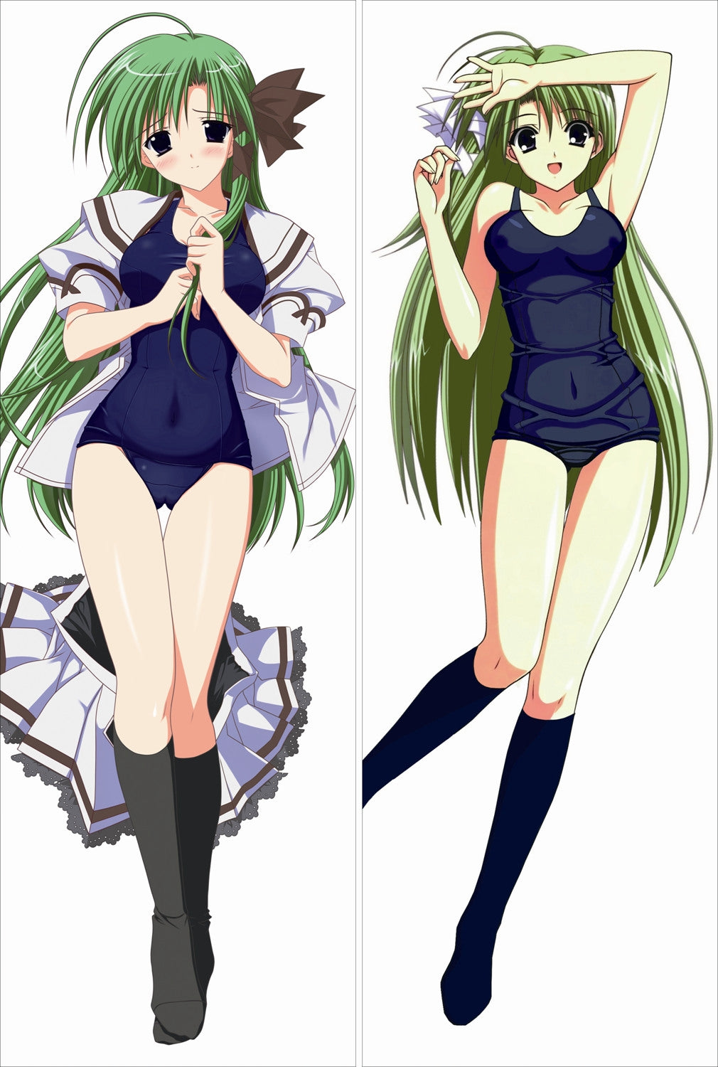 Shuffle! Asa Shigure Anime Dakimakura Body Pillow Cover image 0