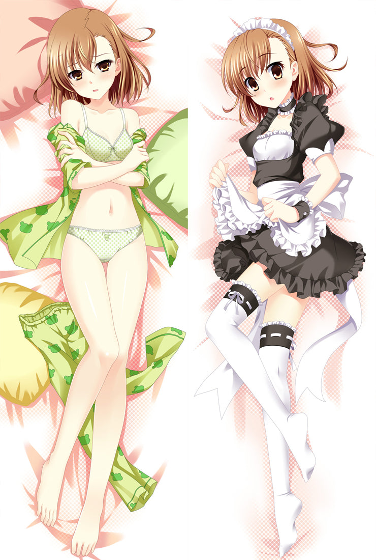 A Certain Scientific Railgun Mikoto Misaka Anime Dakimakura Hugging Body Pillow Cover612087 image 0