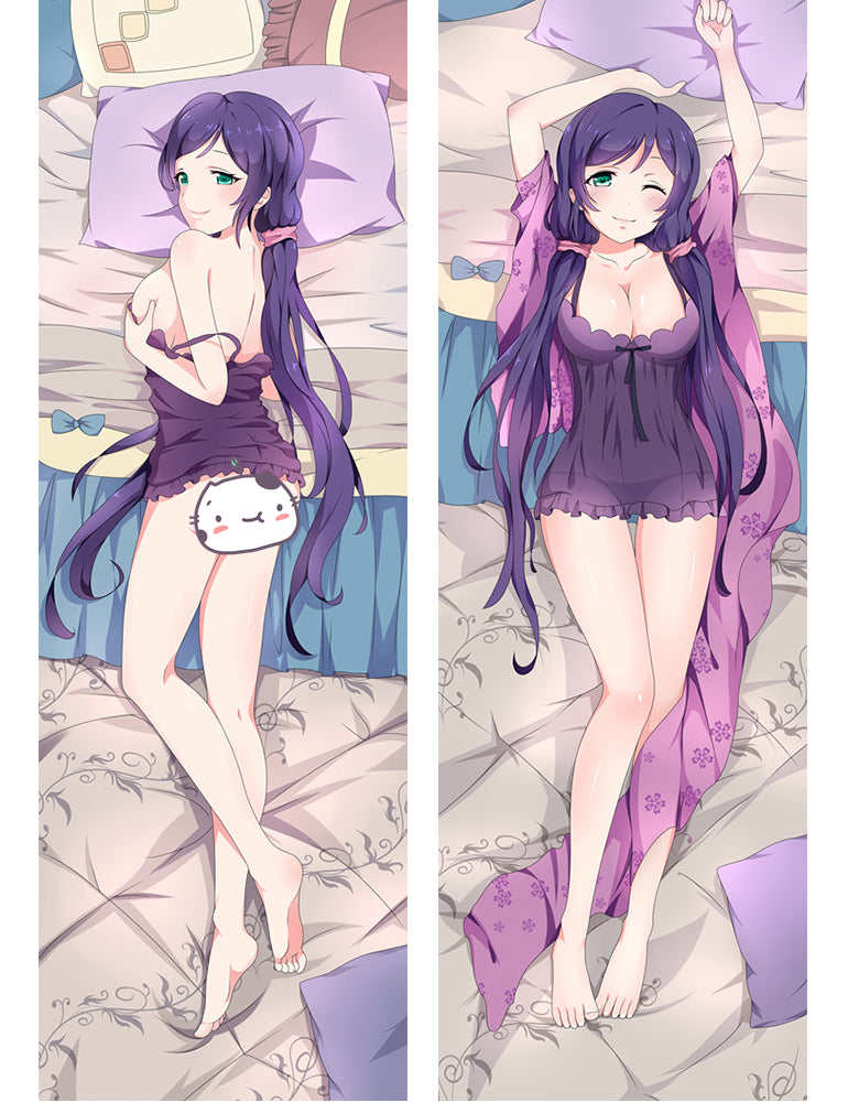 Love Live! Nozomi Tojo Anime Dakimakura Pillow Cover image 0