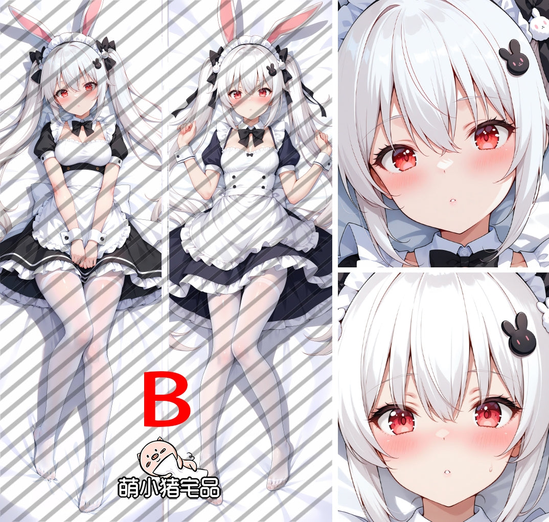 Azur Lane USS Laffey Anime Dakimakura Girl Body Pillow Cover image 0
