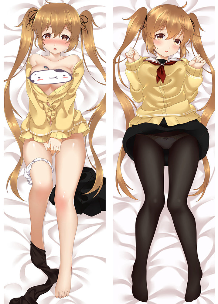 Kantai Collection Murasame Anime Dakimakura Pillow Cover image 0