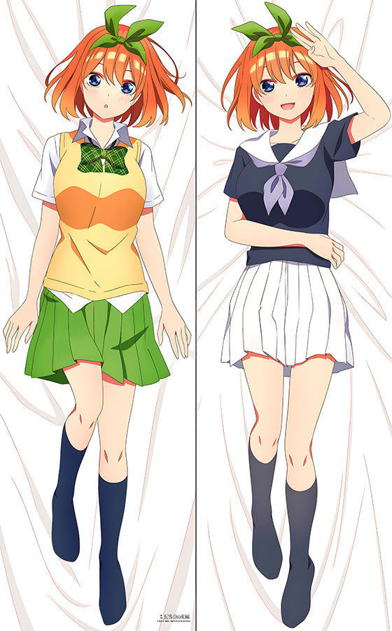 The Quintessential Quintuplets Nakano Yotsuba Anime Dakimakura Body Pillow Cover image 0