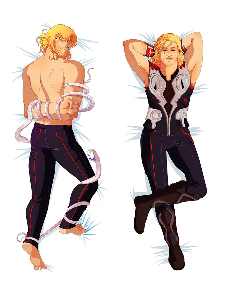 DC Comics Thor Anime Dakimakura Pillow Cover image 0