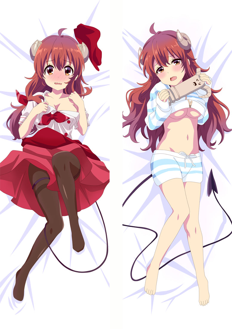 The Demon Girl Next Door Yuko Yoshida Anime Dakimakura Pillow Cover image 0