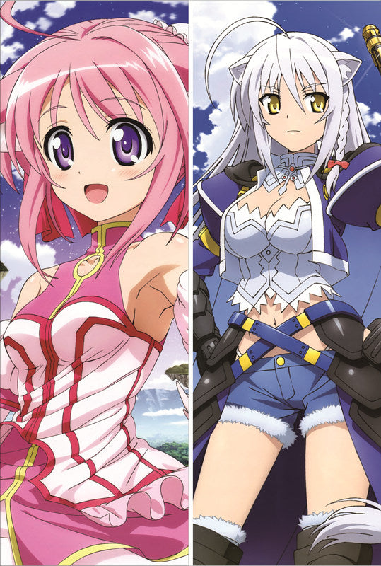 Dog Days Millhiore F Biscotti + Leonmitchelli Galette des Rois Anime Dakimakura Body Pillow Cover image 0
