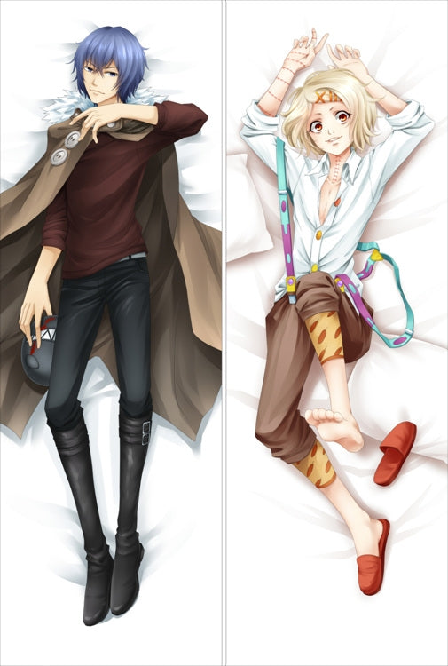 New Anime Tokyo Ghoul JUZO SUZUYA / REI&amp;Kirishima Ayato Dakimakura Bed Hugging Body Pillow Case image 0