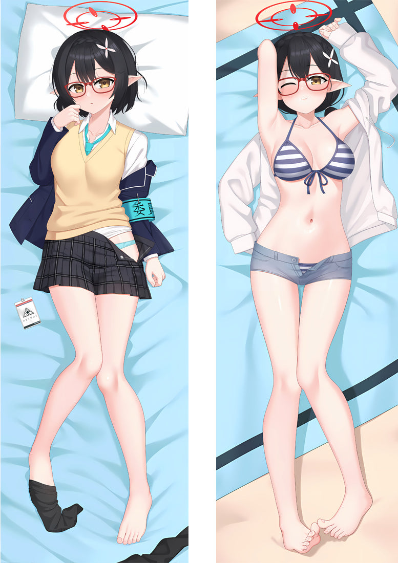 Blue Archive Okusora Ayane Anime Dakimakura Body Pillow Cover image 0