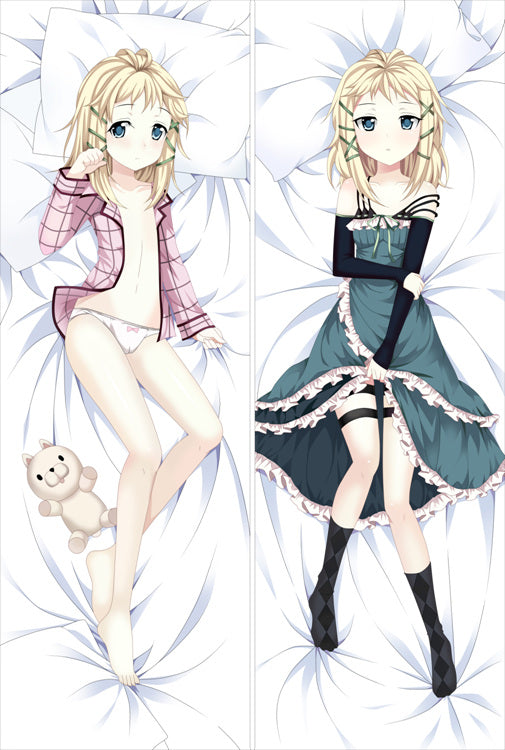 Black Bullet Tina Sprout Anime Dakimakura Japanese Pillow Cover image 0