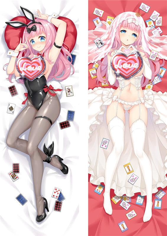 Chika Fujiwara Dakimakura Body Pillow Cover - Kaguya-sama: Love Is War image 0