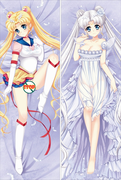 Sailor Moon Queen Serenity Anime Dakimakura Body Pillow Cover image 0