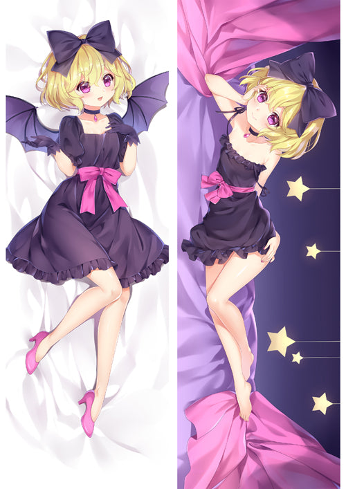 Ms. Vampire who lives in my neighborhood. Elly Anime Dakimakura Pillow Cover image 0