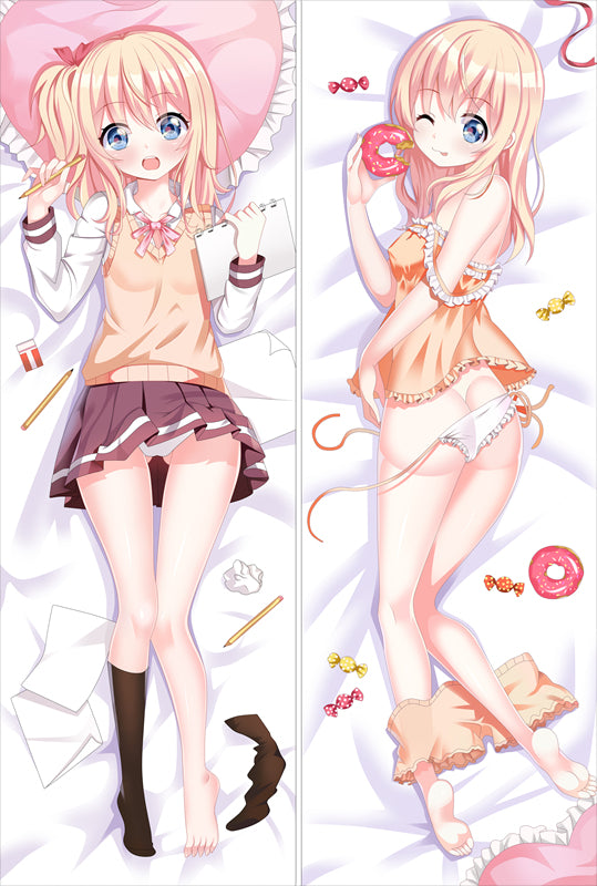 Comic Girls Koizuka Koyume Anime Dakimakura Pillow Cover image 0