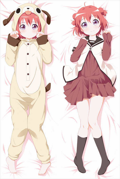 Yuruyuri Akari Akaza Anime Dakimakura Pillow Cover image 0
