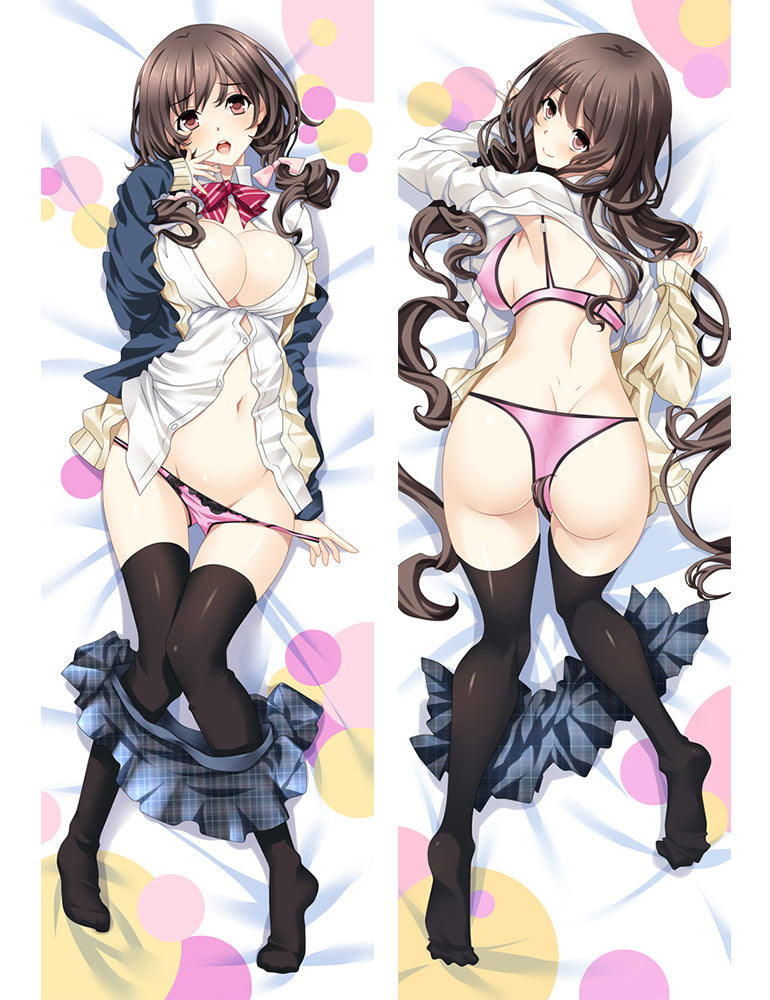 Kiss Ato Tsukuyo Hoshimi Anime Dakimakura Pillow Cover image 0
