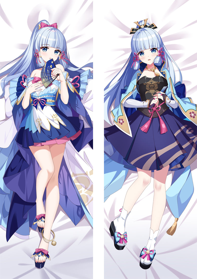 Kamisato Ayaka Genshin Impact Dakimakura Body Pillow Cover image 0