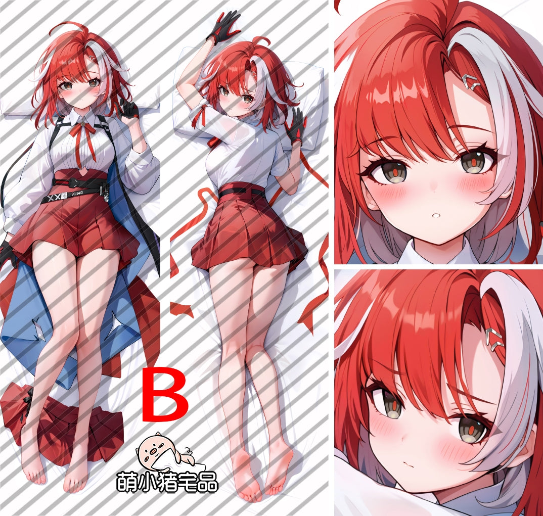 Strinova Eika Anime Dakimakura Girl Pillow Cover image 0