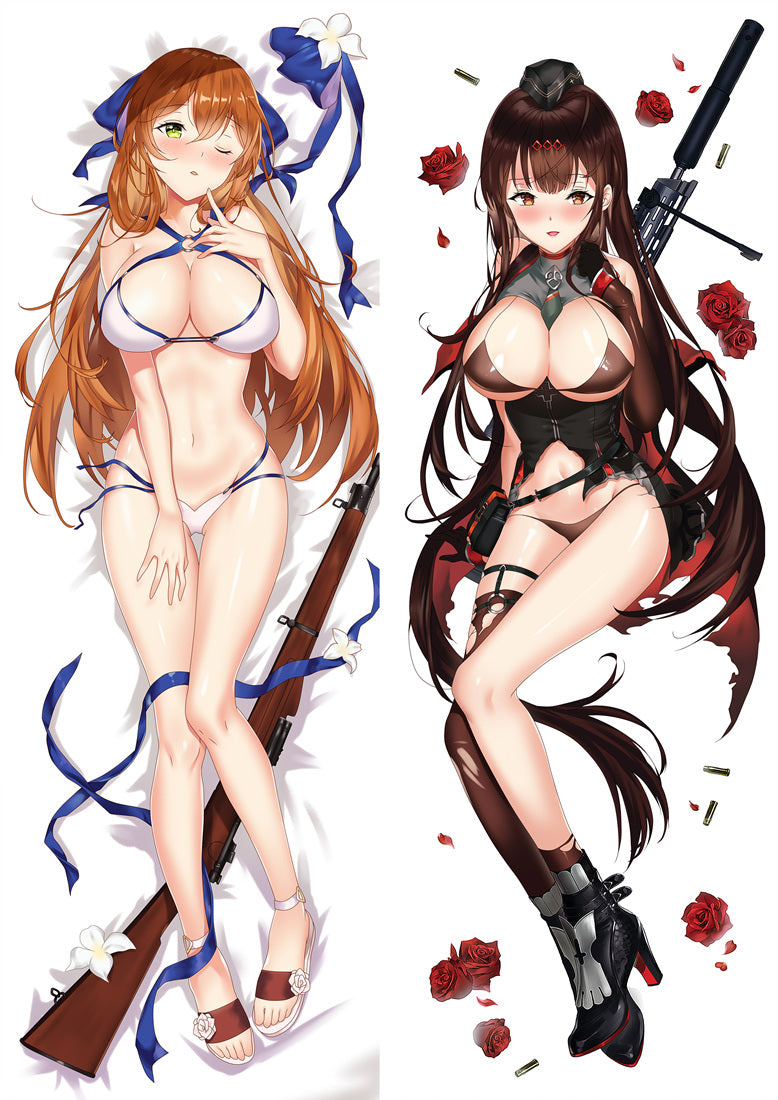 Girls' Frontline Anime Girl Body Pillow Case Cover image 0
