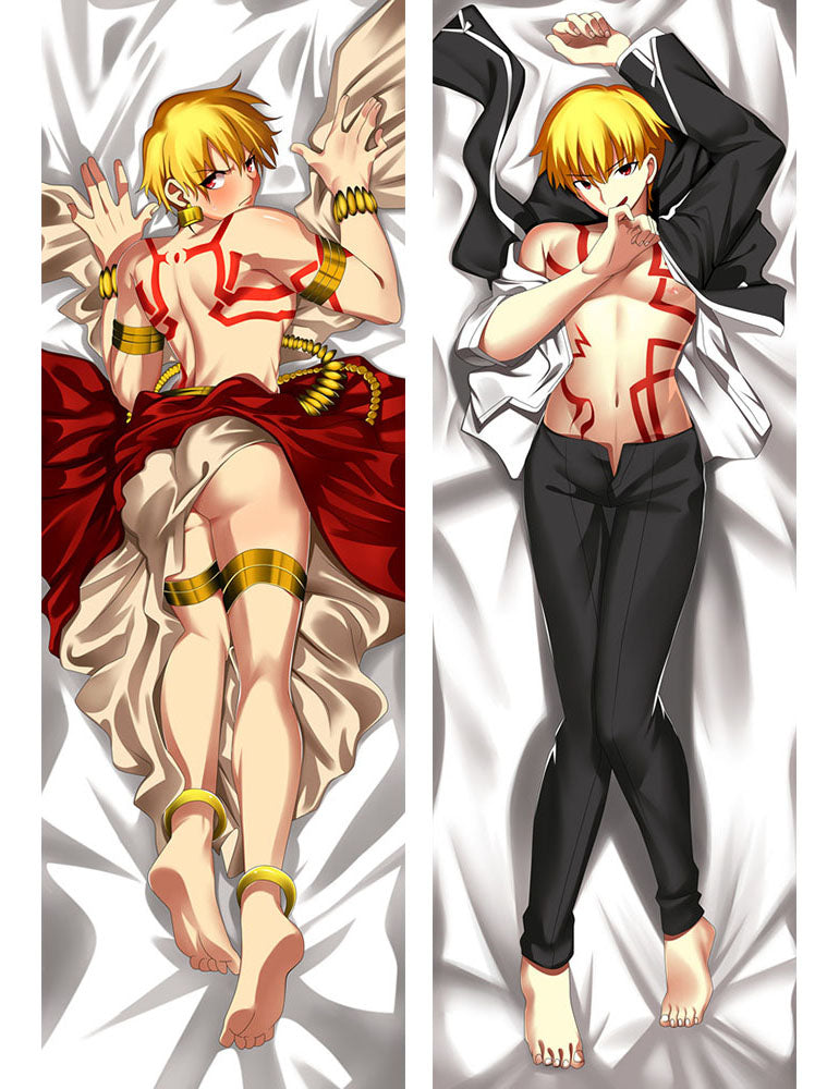 Fate/Grand Order Gilgamesh Anime Dakimakura Pillow Cover image 0