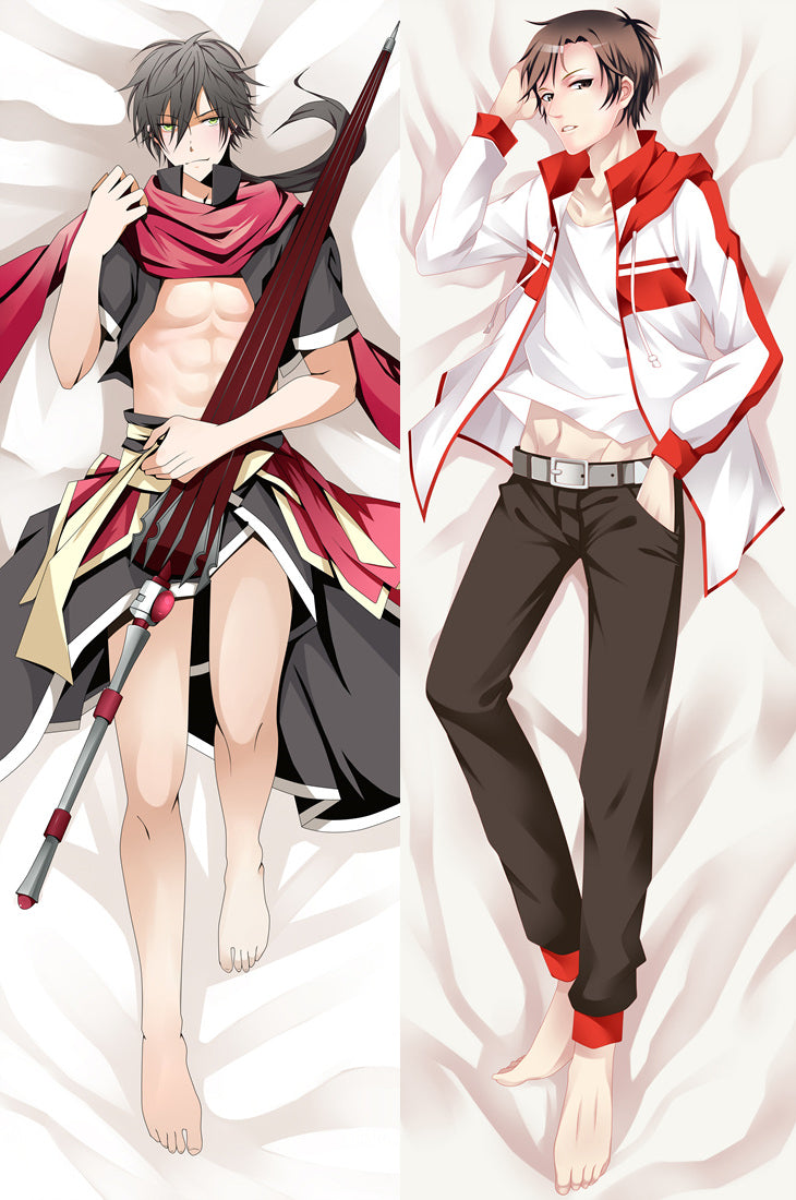 The King's Avatar Ye Sho And Mok Fan Anime Dakimakura Pillow Cover image 0