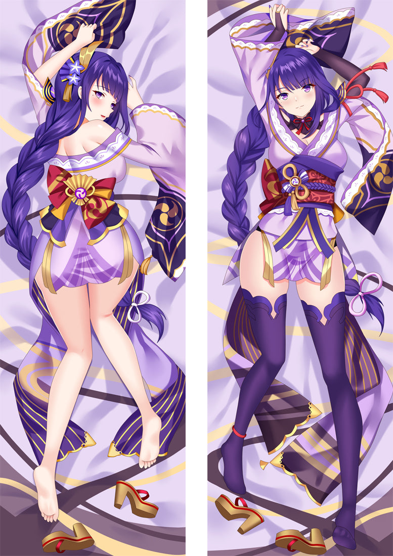 Genshin Impact Raiden Shogun Baal Dakimakura Cover image 0
