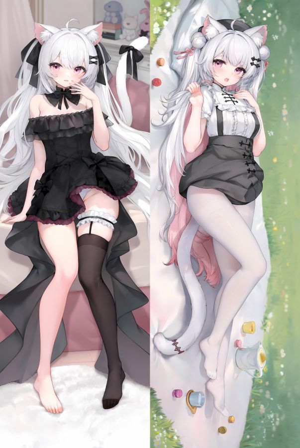 Virtual Youtuber Shanoa Anime Dakimakura Body Pillow Cover image 0