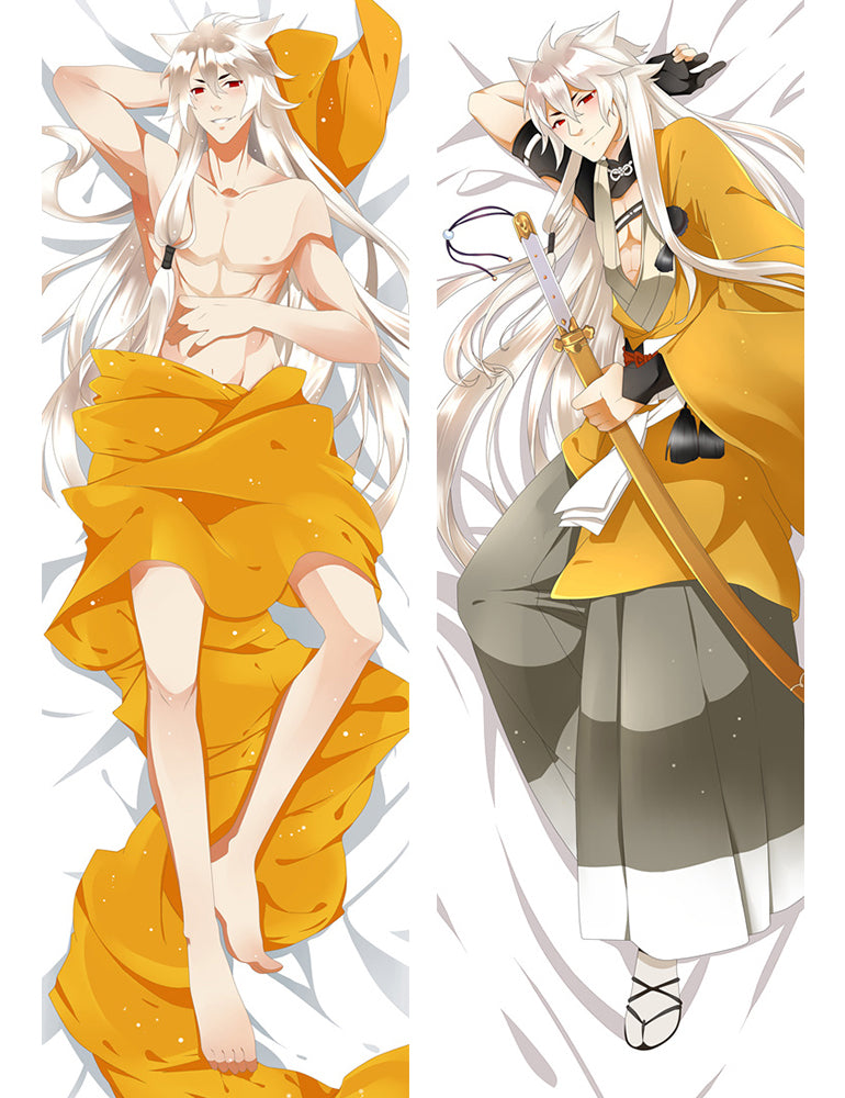 Touken Ranbu Kogitsunemaru Anime Dakimakura Pillow Cover image 0