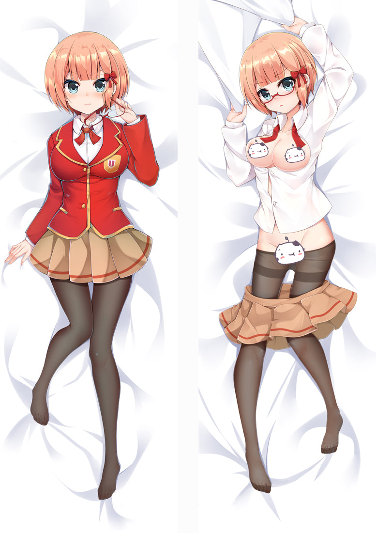 We Never Learn Ogata Rizu Anime Dakimakura Pillow Cover image 0