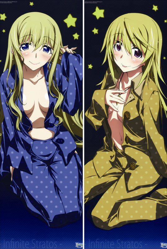 Infinite Stratos Charlotte Dunois Anime Dakimakura Body Pillow Cover image 0