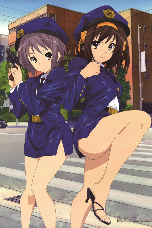 Haruhi Suzumiya Anime Dakimakura Waifu Pillow Case image 0