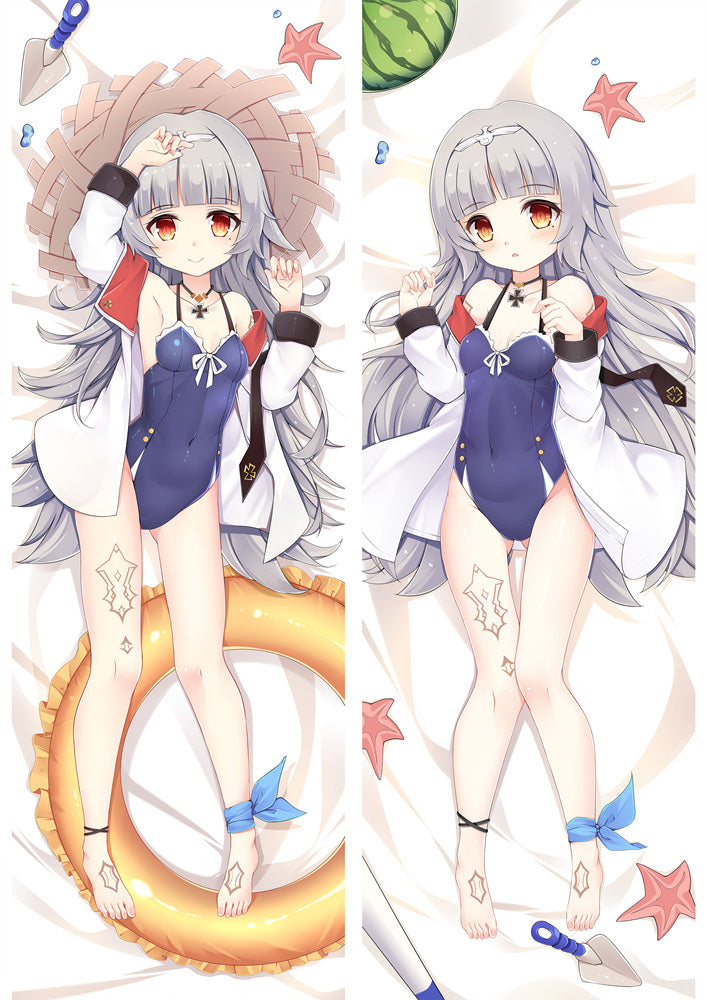 Azur Lane Z46 Anime Dakimakura Pillow Cover image 0