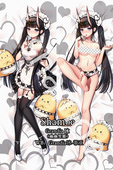 Azur Lane IJN Noshiro Anime Dakimakura Sexy Pillow Cover image 0
