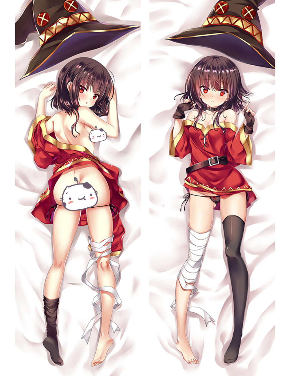 KonoSuba God's Blessing On This Wonderful World Megumin Anime Dakimakura Pillow Cover image 0
