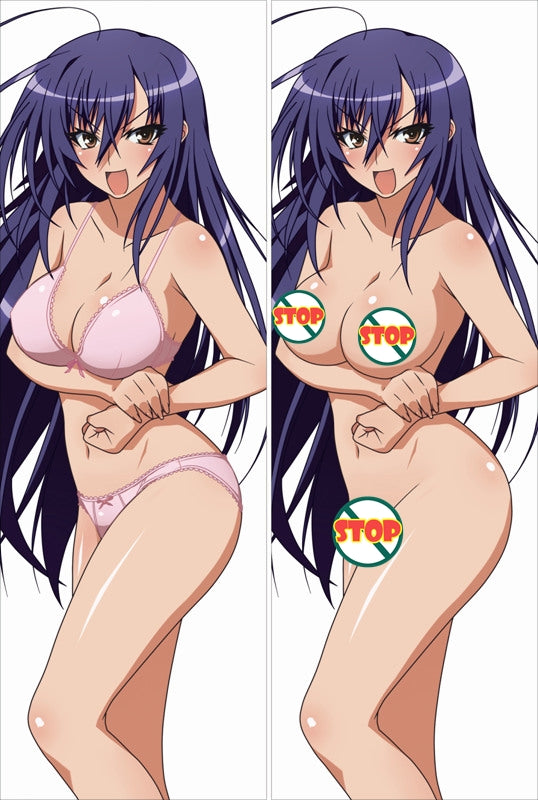 Medaka Box Medaka Kurokami Anime Dakimakura Japanese Pillow Cover image 0