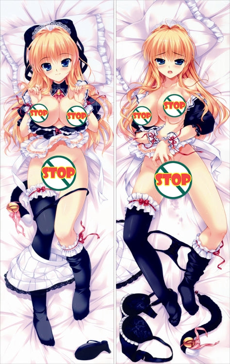 Manatsu no Yoru no Yuki Monogatari Koromo Kazamatsuri Anime Dakimakura Japanese Pillow Cover image 0