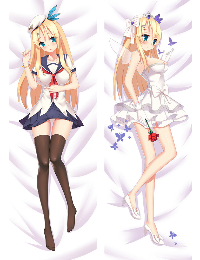 New Anime Dakimakura Warship Girls Saratoga Hugging Body Pillow case image 0