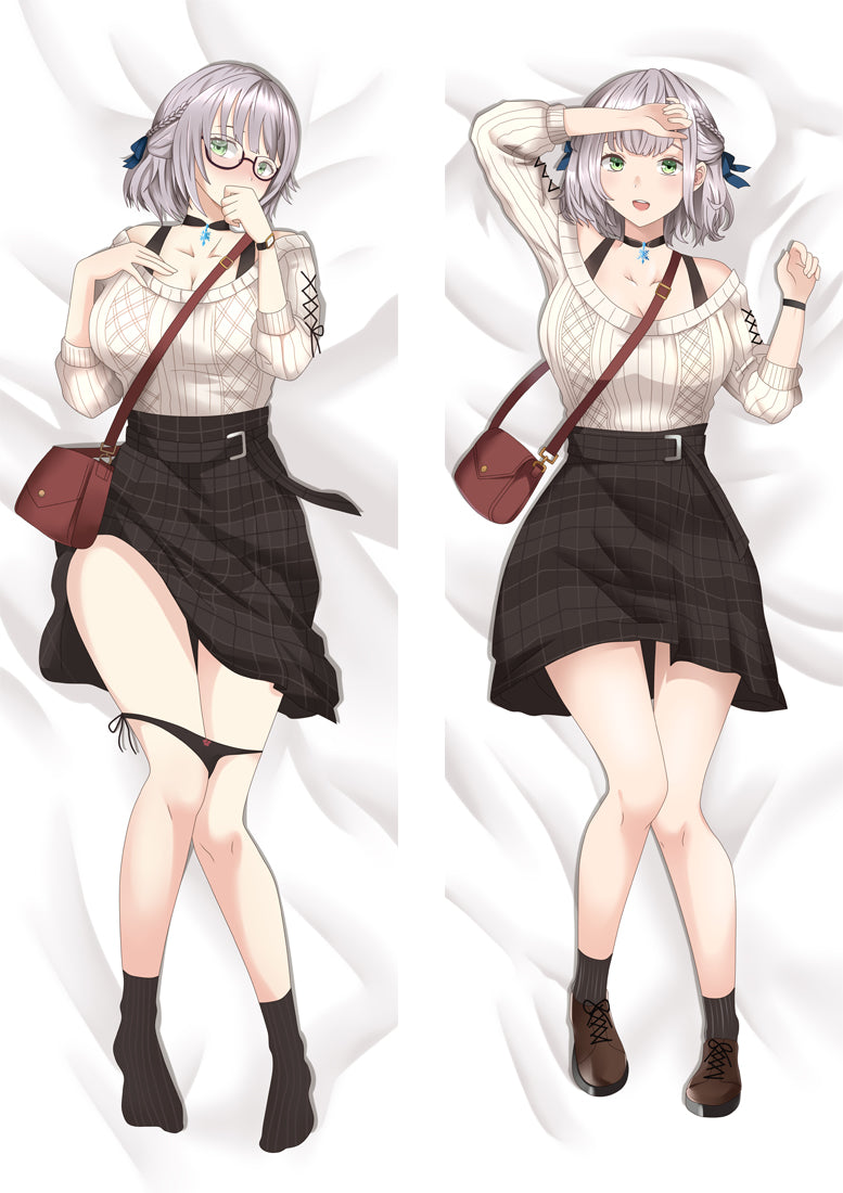 Virtual Youtuber Shirogane Noel Dakimakura Body Pillow Cover image 0