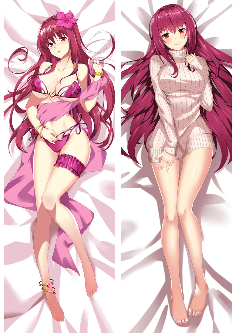 Fate/Grand Order Scathach Anime Dakimakura Pillow Cover image 0