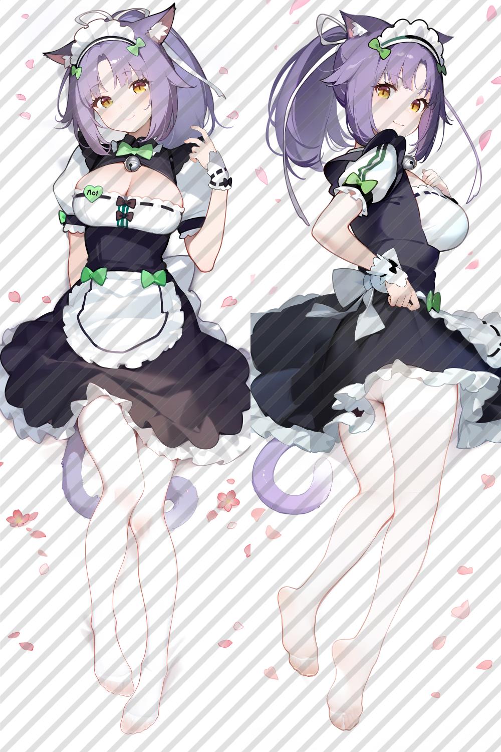 Nekopara Cinnamon Anime Dakimakura Body Pillow Cover image 0