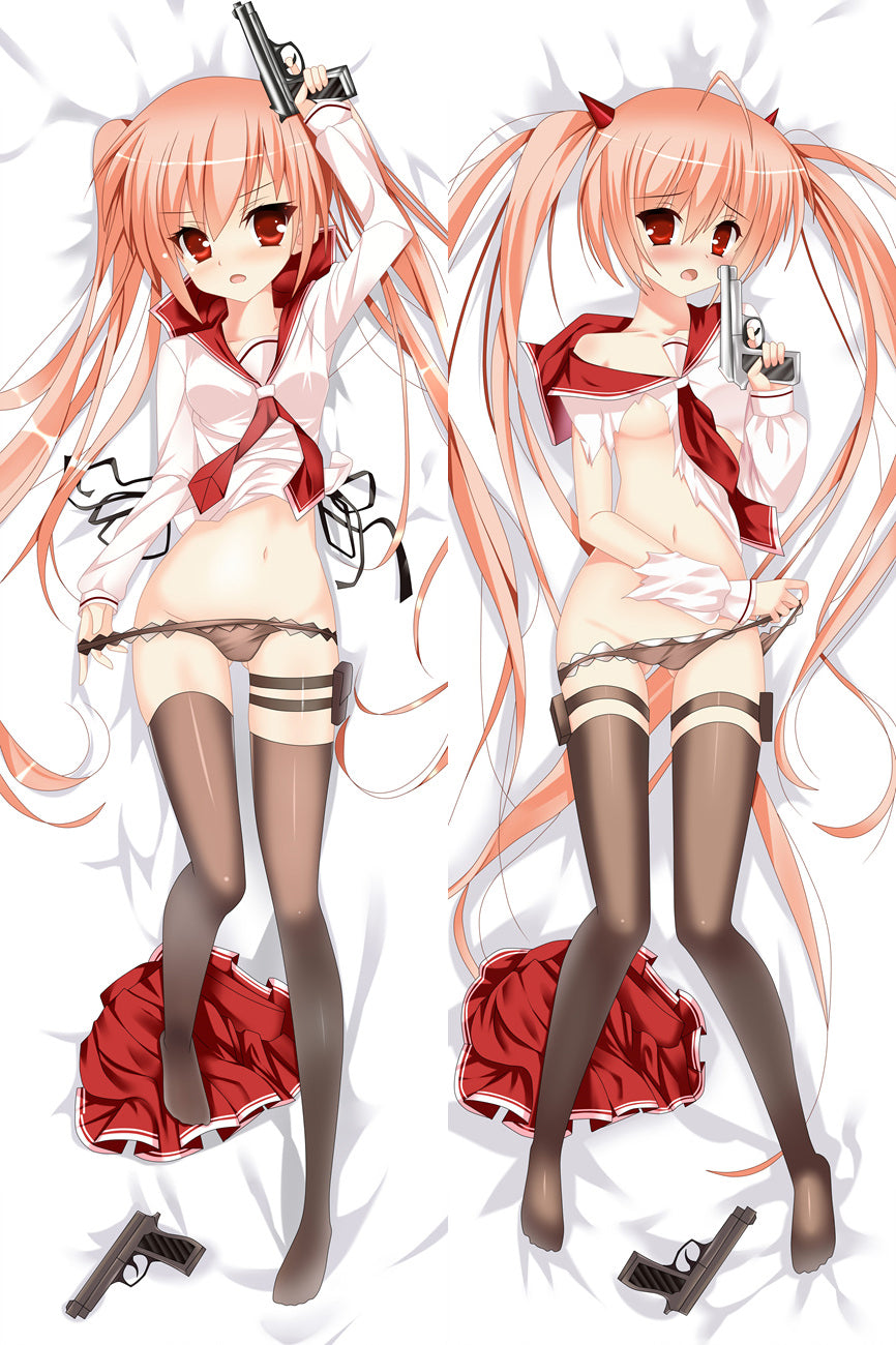 Aria the Scarlet Ammo Aria Holmes Kanzaki Anime Dakimakura Pillow Case image 0