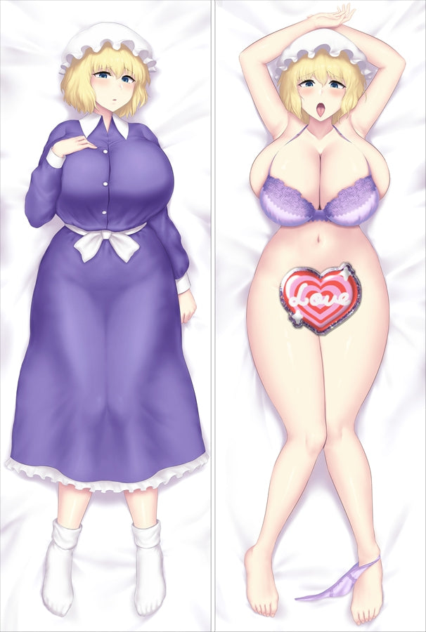 TouHou Project Maeri Berry Khan Dakimakura Body Pillow Cover image 0
